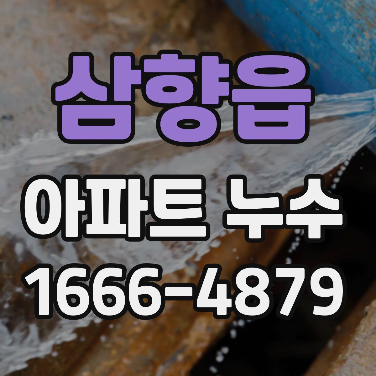 삼향읍 아파트 누수