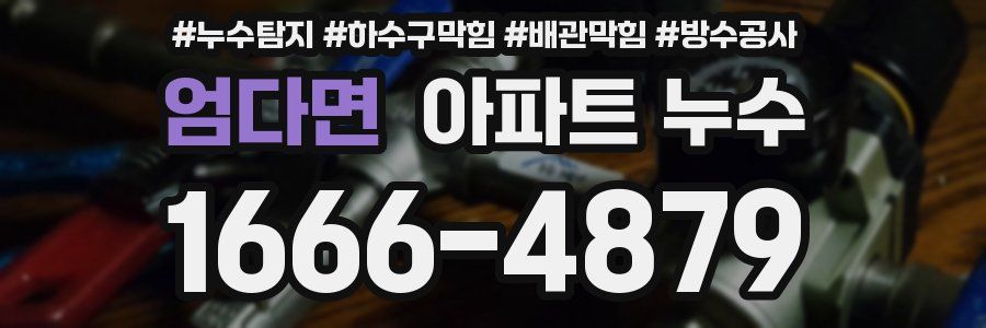 엄다면 아파트 누수