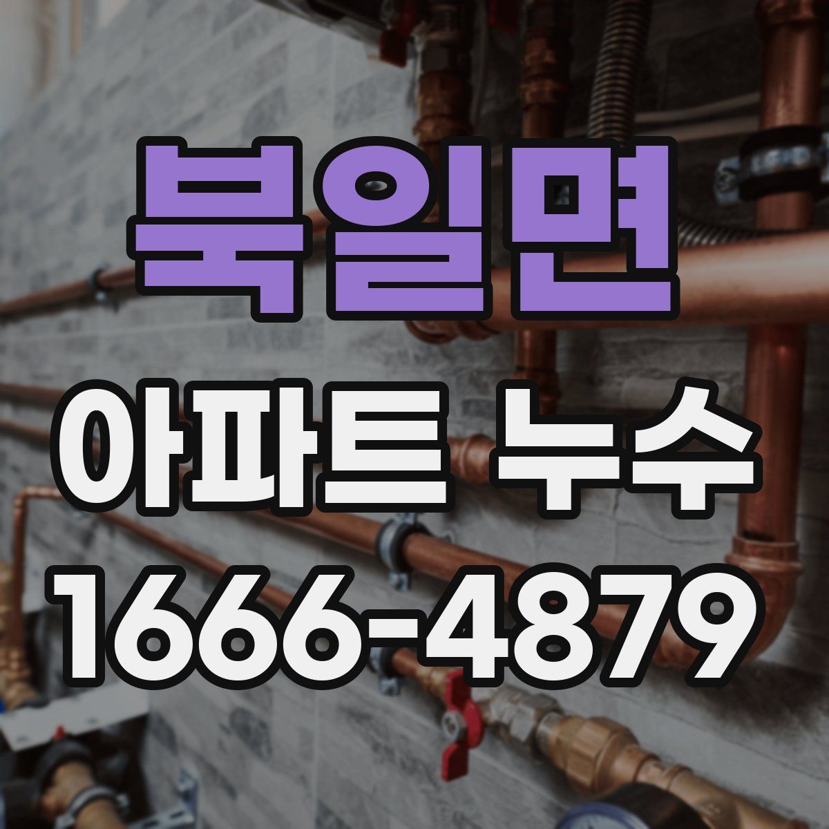북일면 아파트 누수