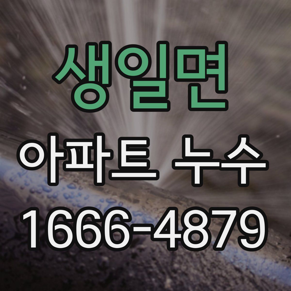 생일면 아파트 누수