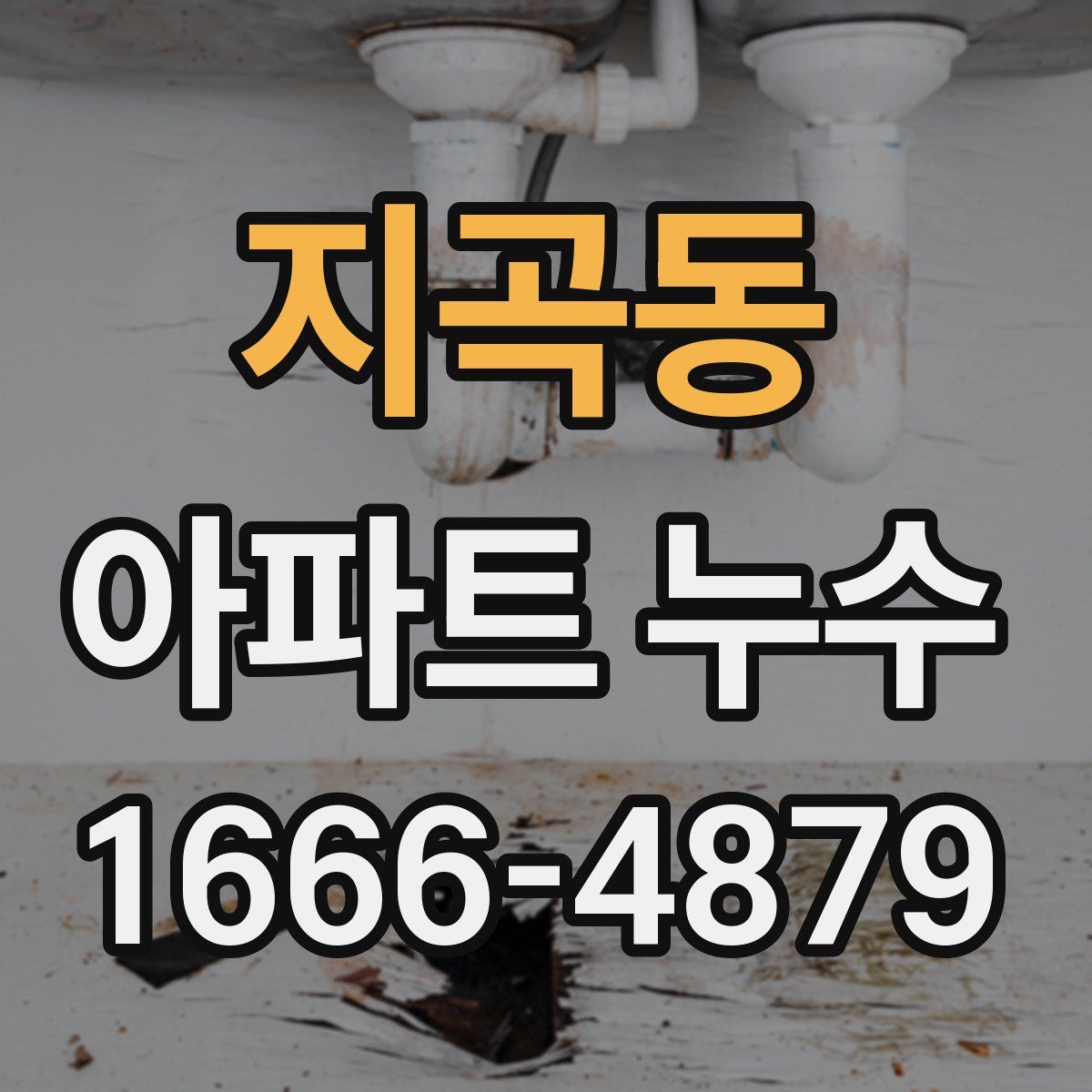 지곡동 아파트 누수