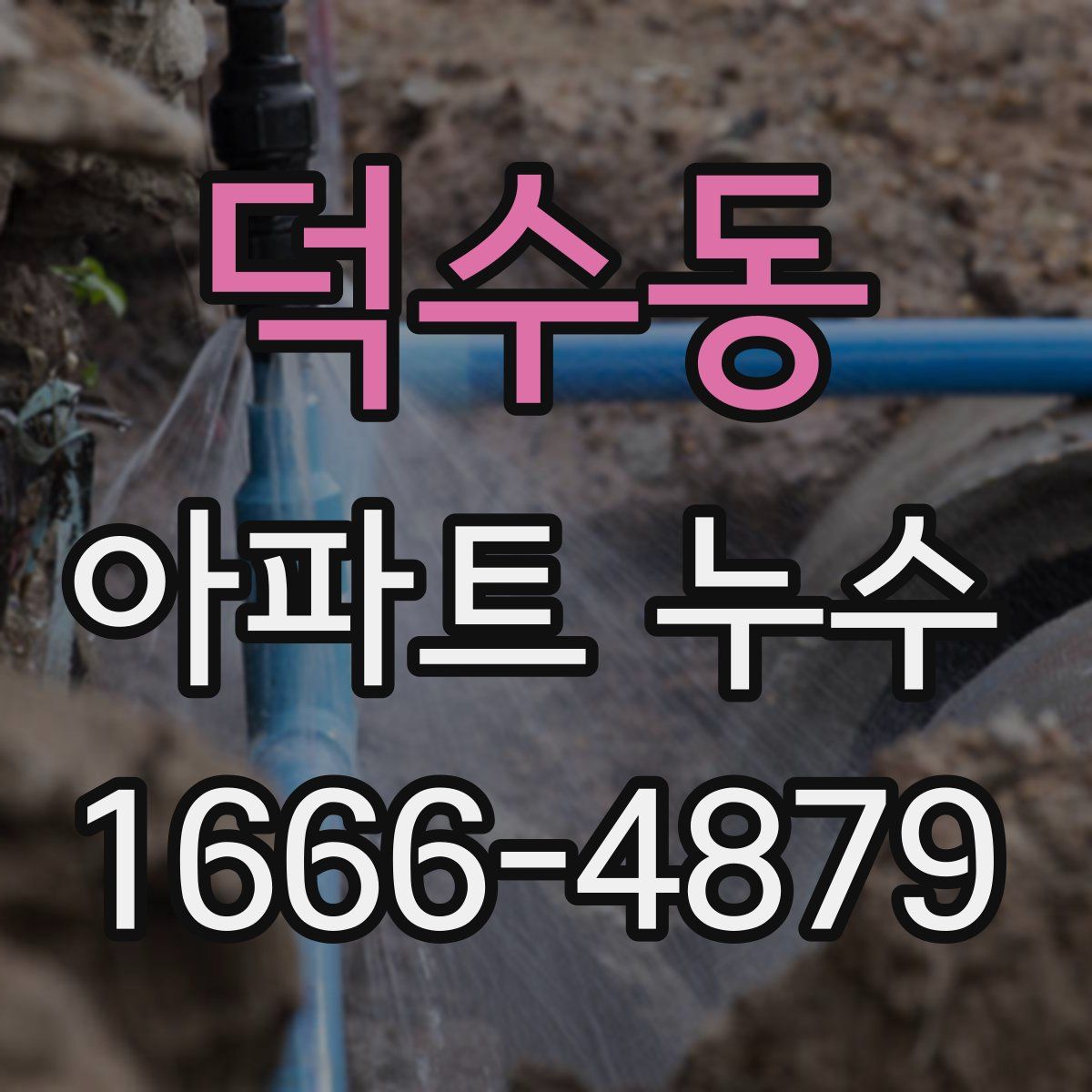 덕수동 아파트 누수