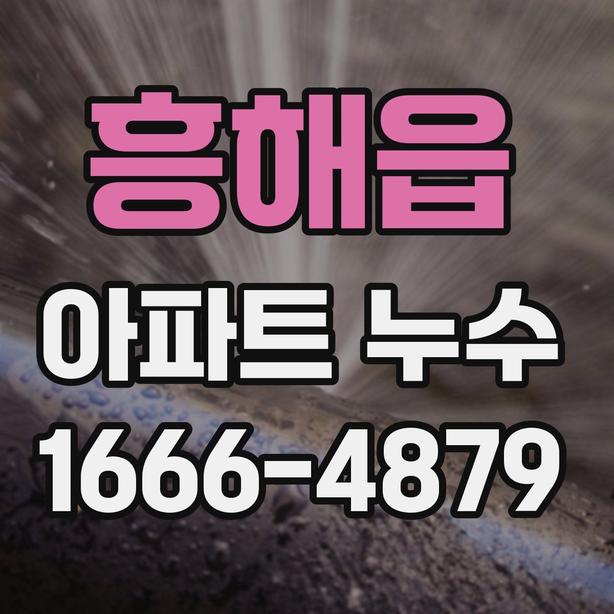 흥해읍 아파트 누수