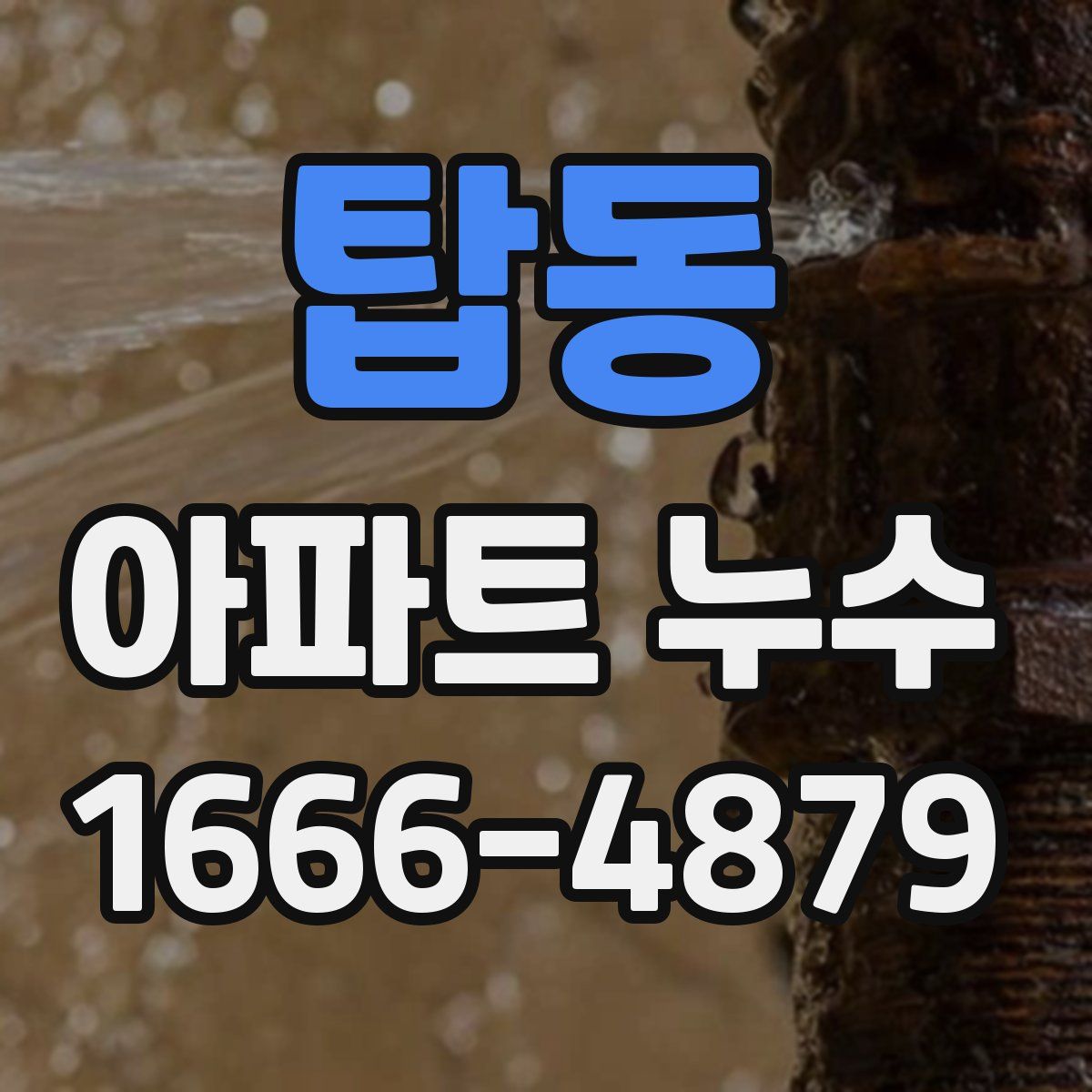 탑동 아파트 누수