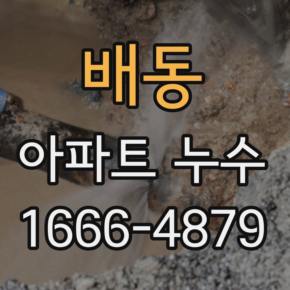 배동 아파트 누수
