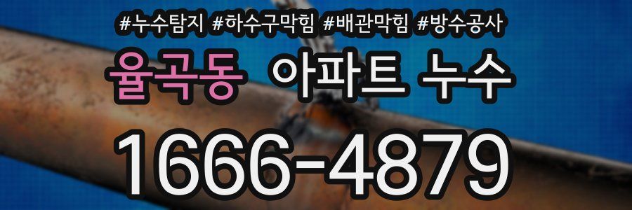 율곡동 아파트 누수