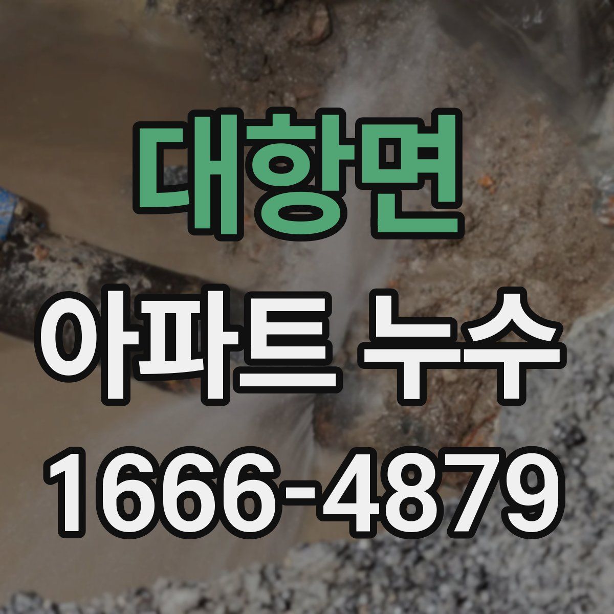 대항면 아파트 누수