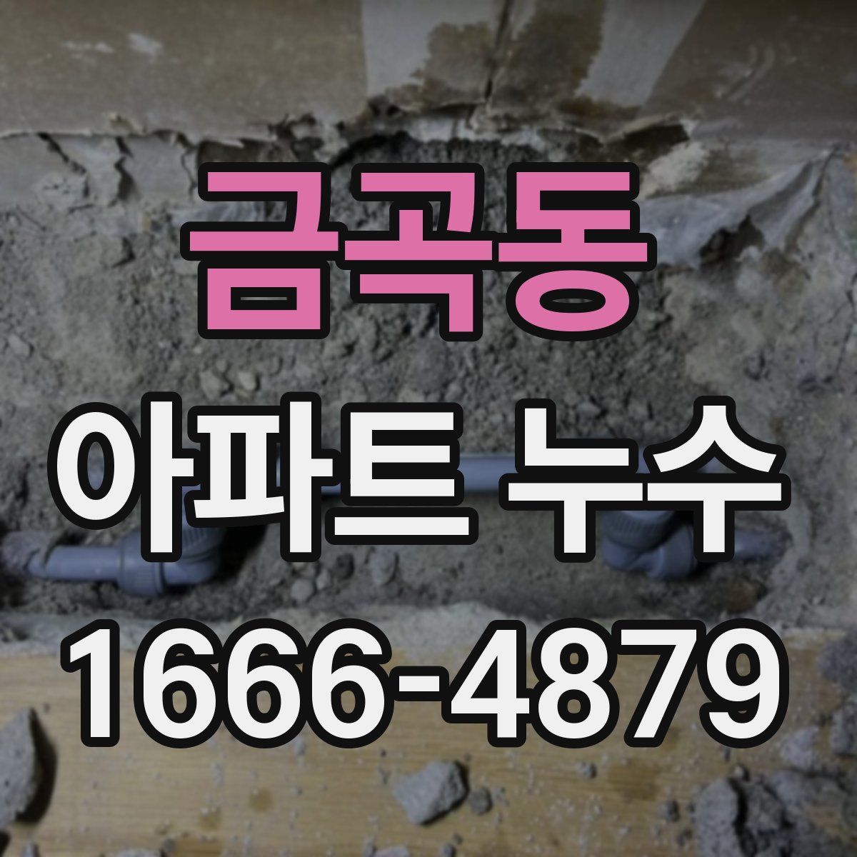 금곡동 아파트 누수