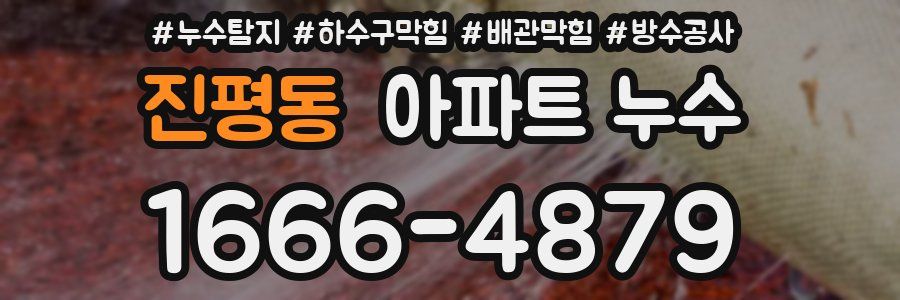 진평동 아파트 누수