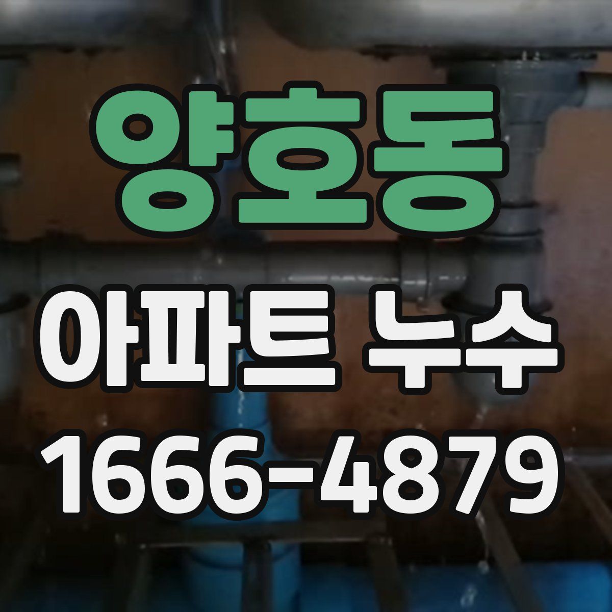 양호동 아파트 누수