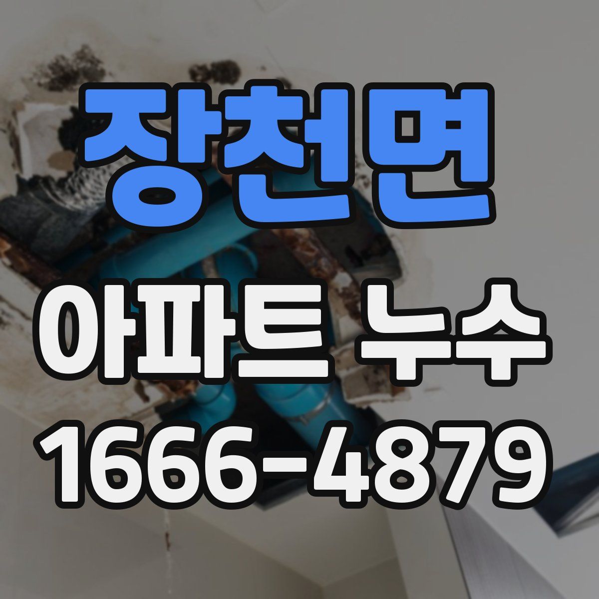 장천면 아파트 누수
