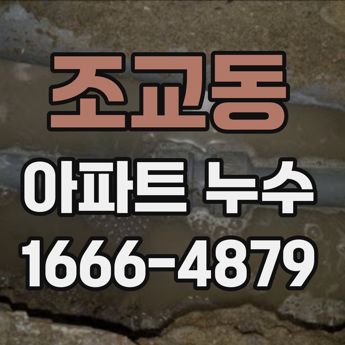 조교동 아파트 누수