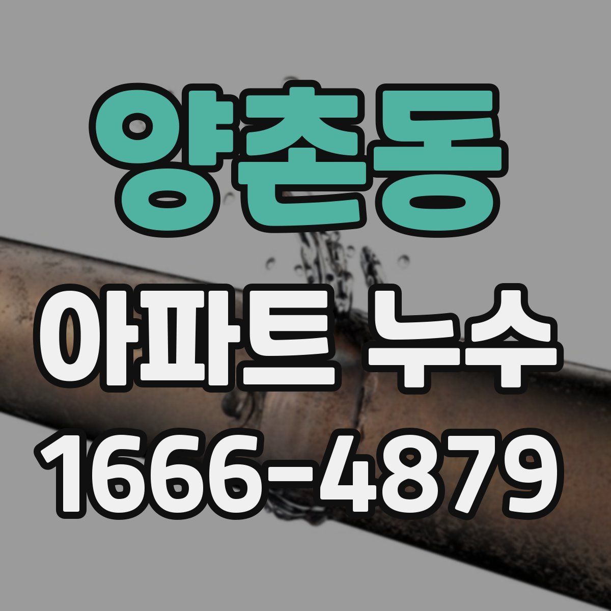 양촌동 아파트 누수