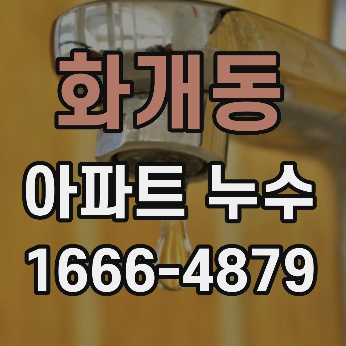 화개동 아파트 누수