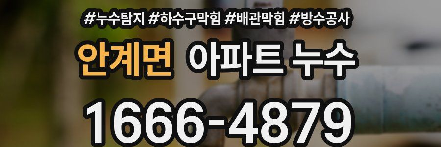 안계면 아파트 누수