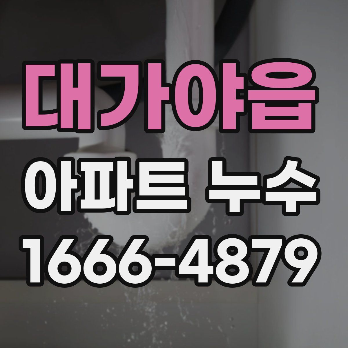 대가야읍 아파트 누수