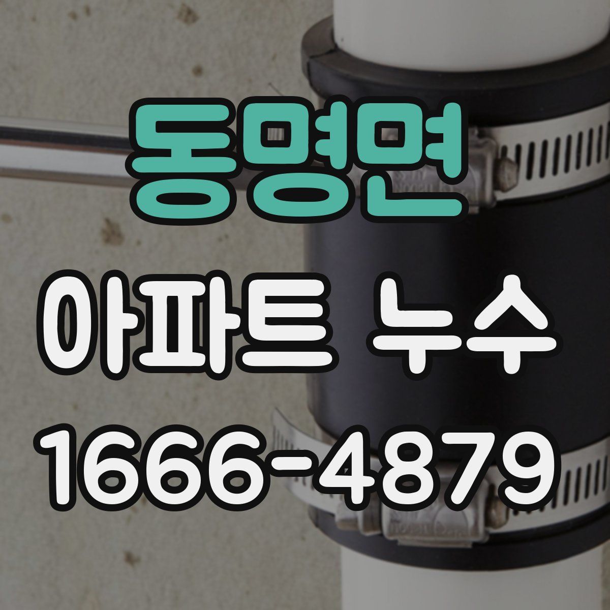 동명면 아파트 누수