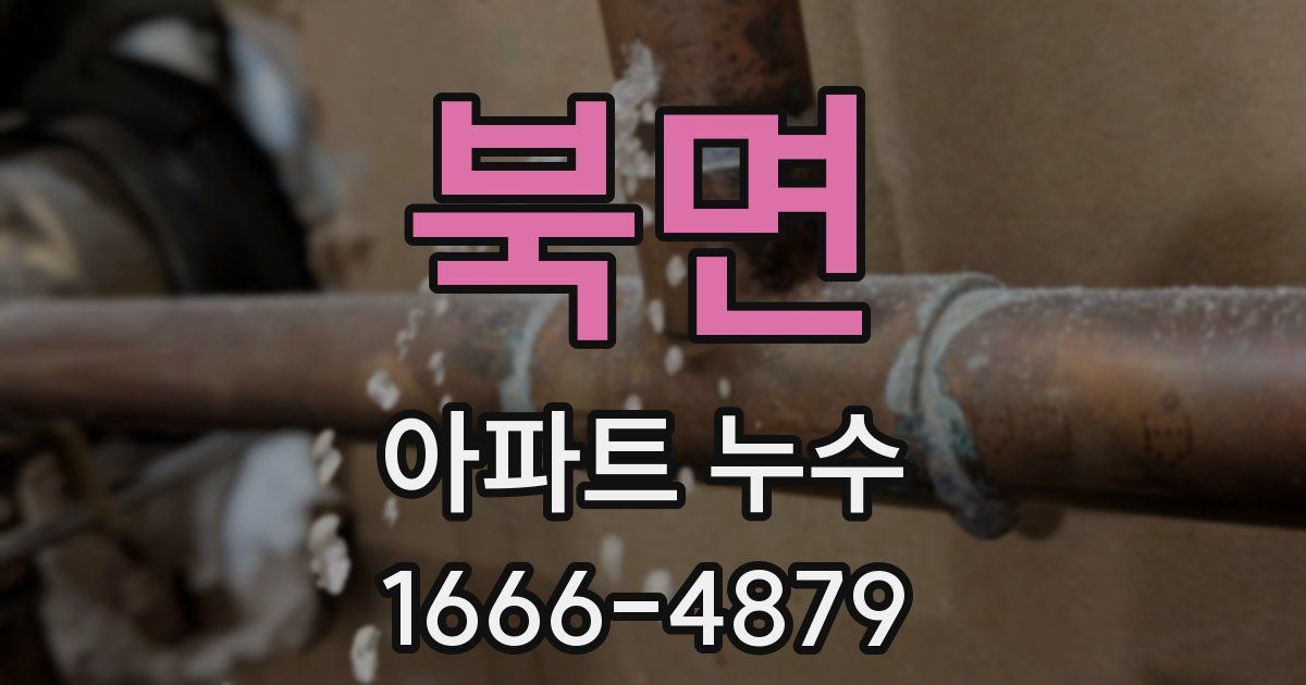 북면 아파트 누수