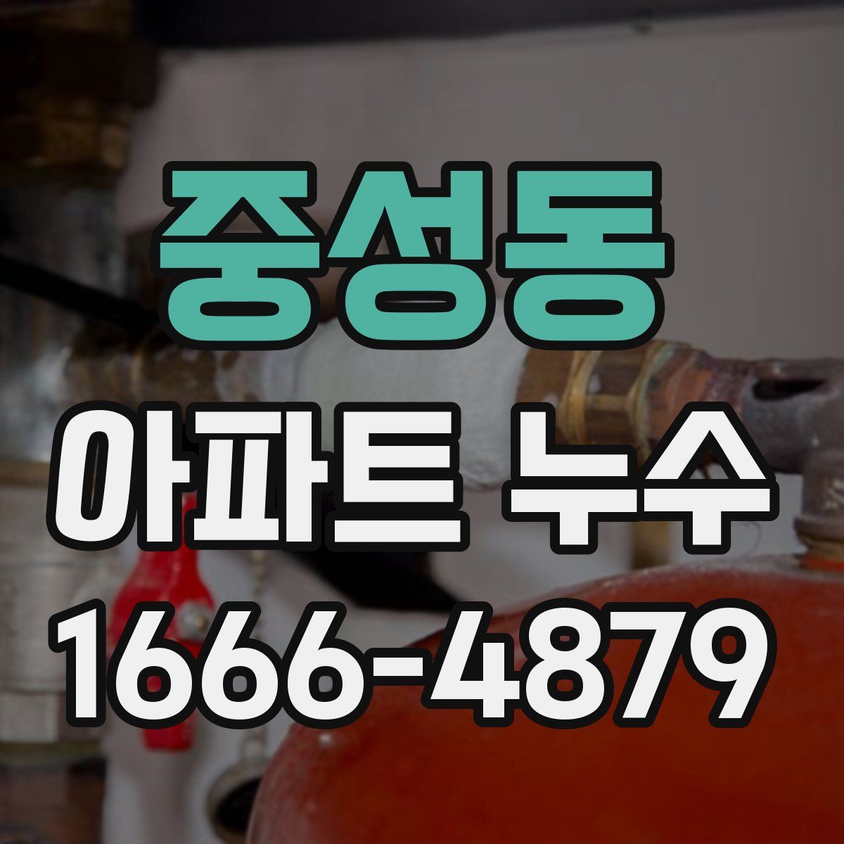중성동 아파트 누수