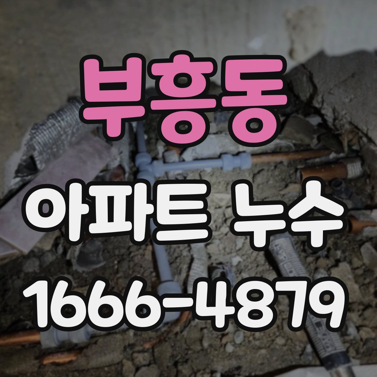 부흥동 아파트 누수
