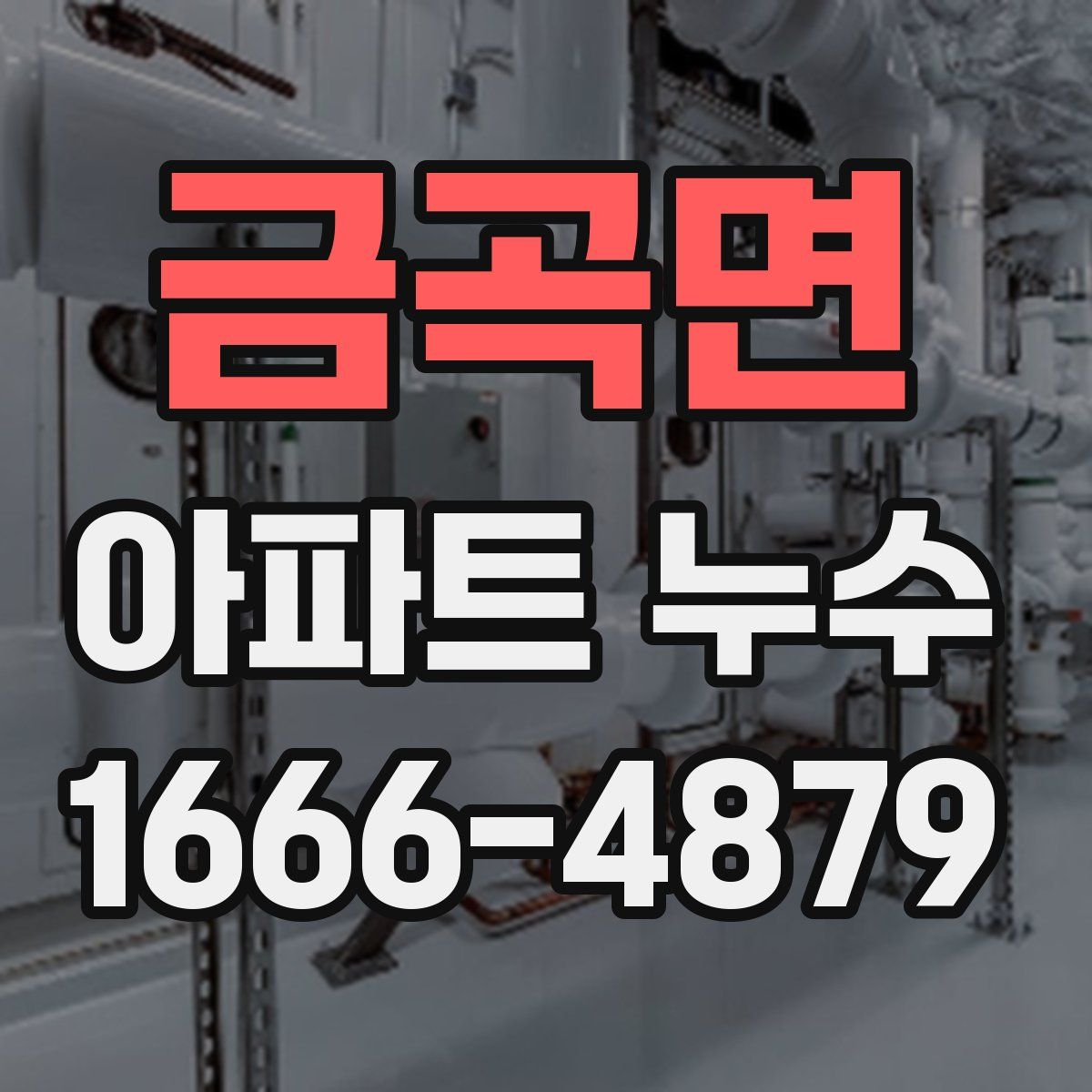 금곡면 아파트 누수