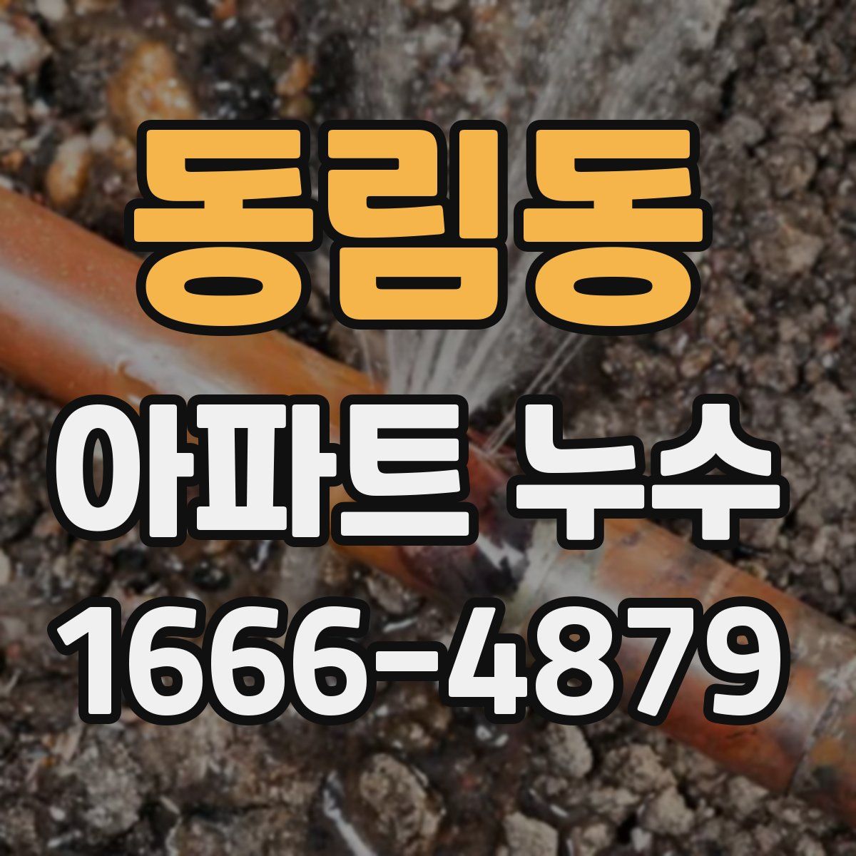 동림동 아파트 누수