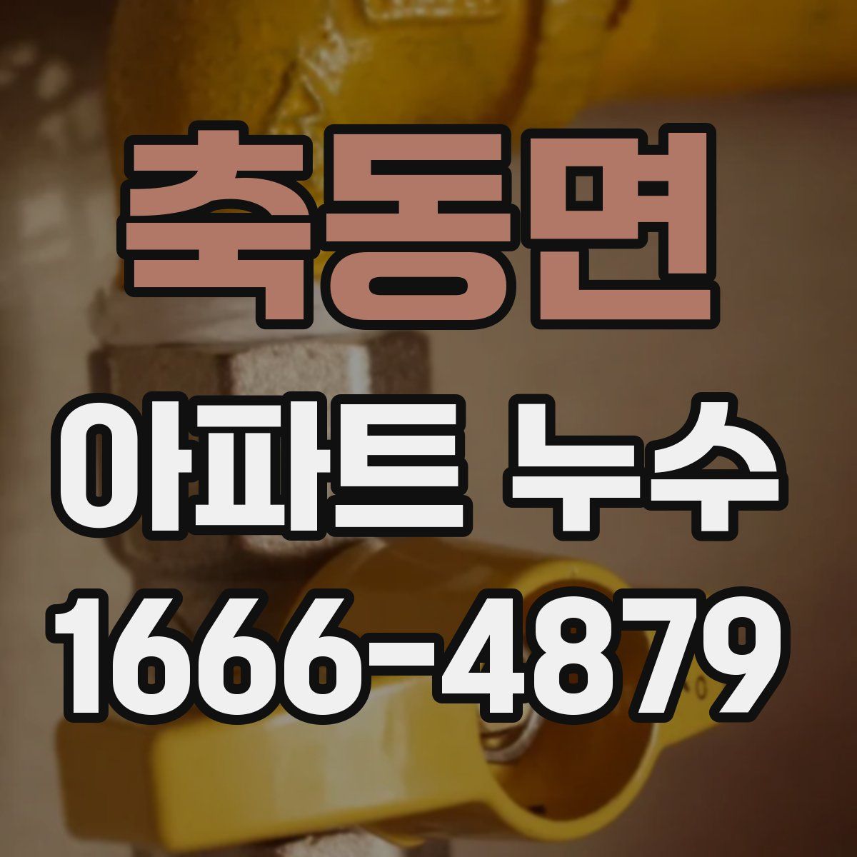 축동면 아파트 누수