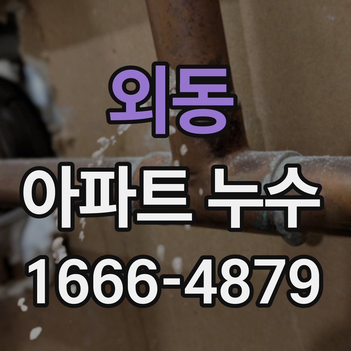 외동 아파트 누수