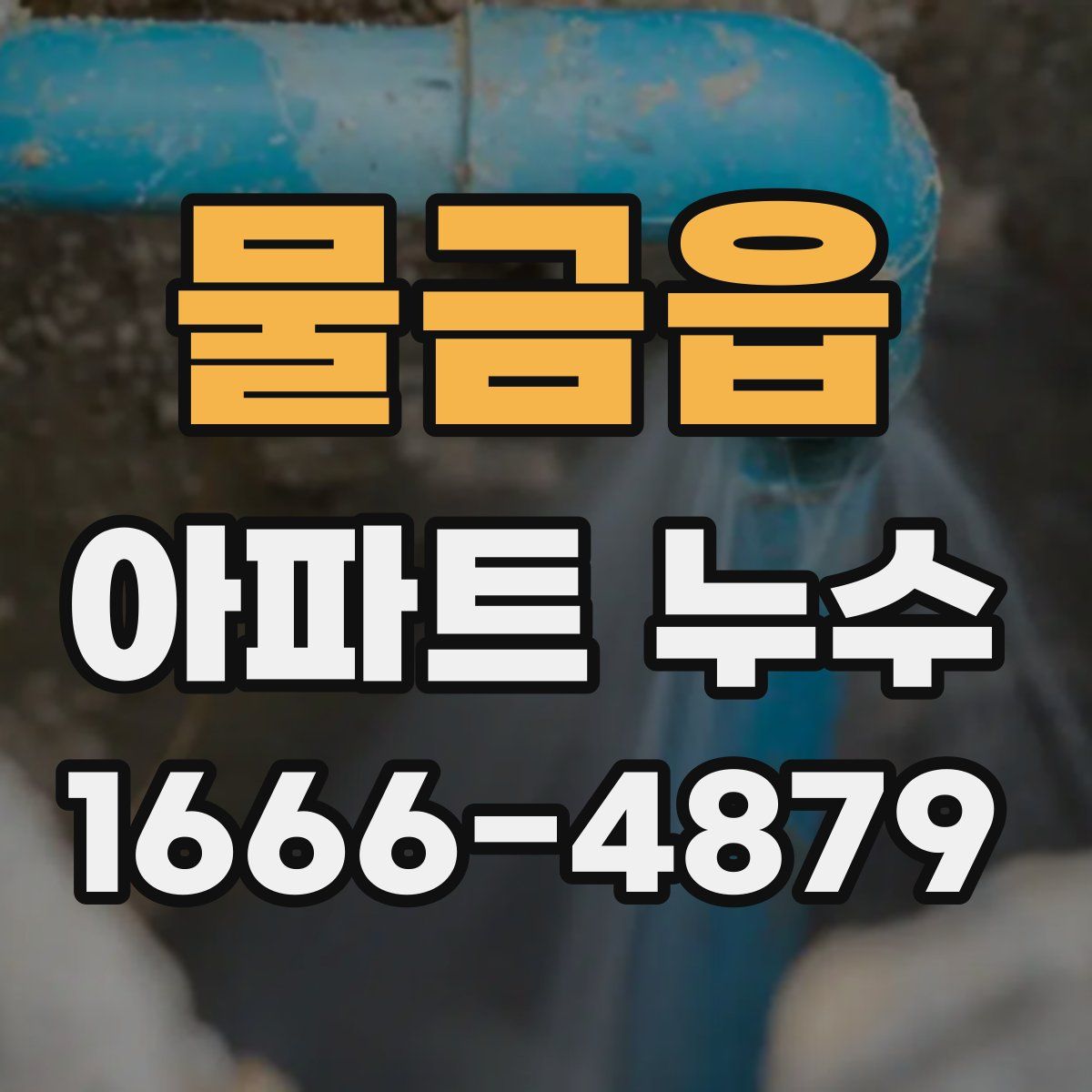 물금읍 아파트 누수