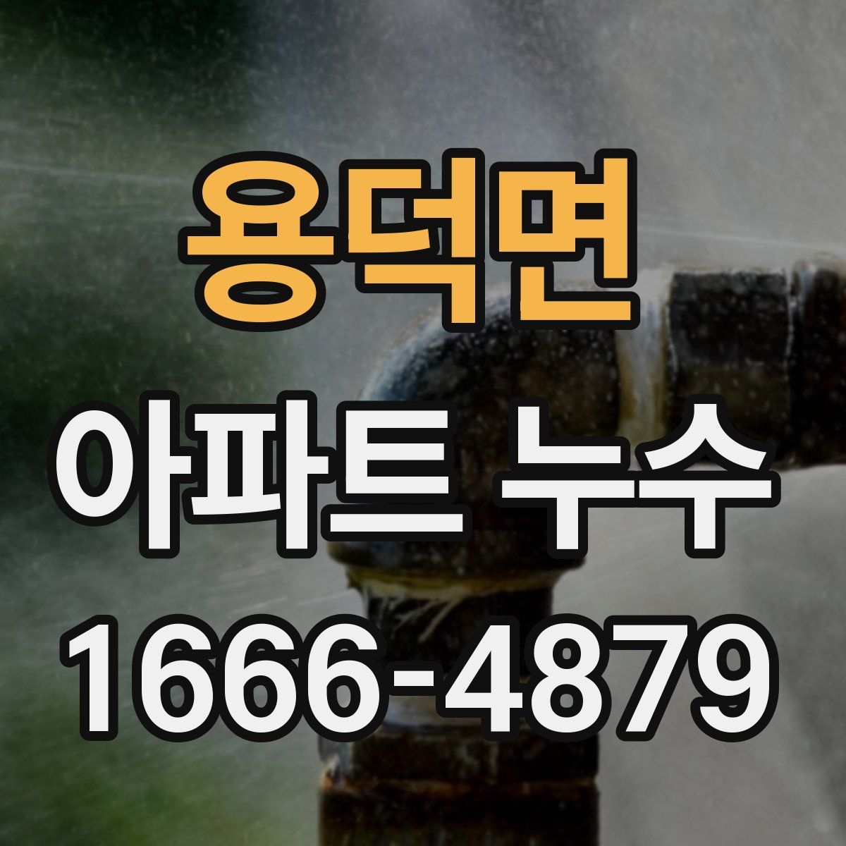 용덕면 아파트 누수