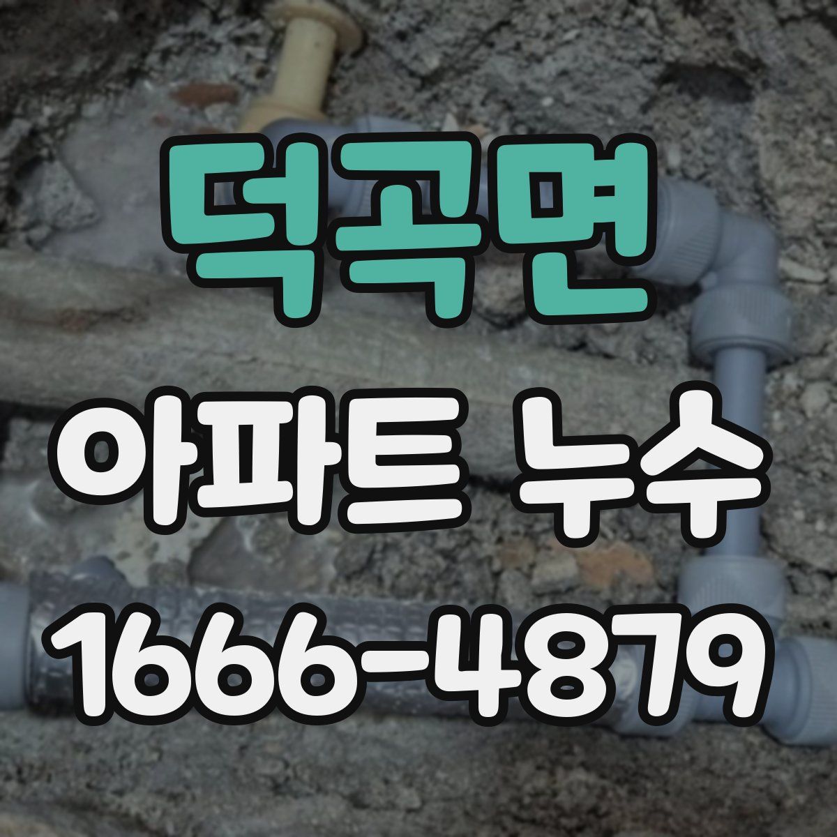 덕곡면 아파트 누수