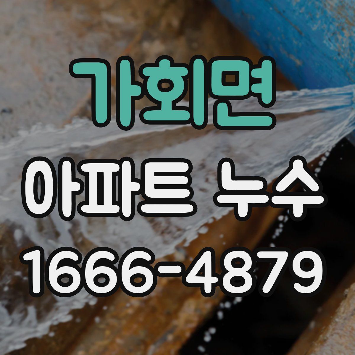 가회면 아파트 누수