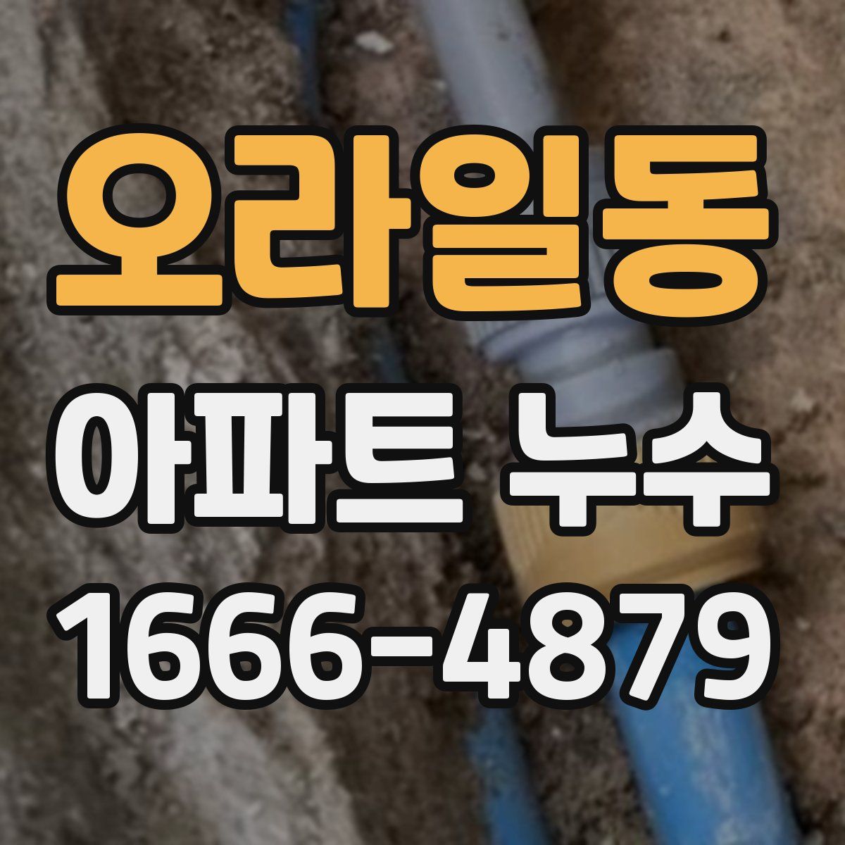 오라일동 아파트 누수