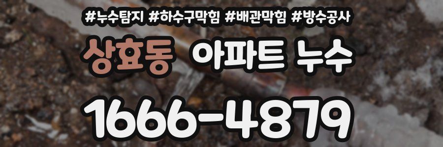 상효동 아파트 누수