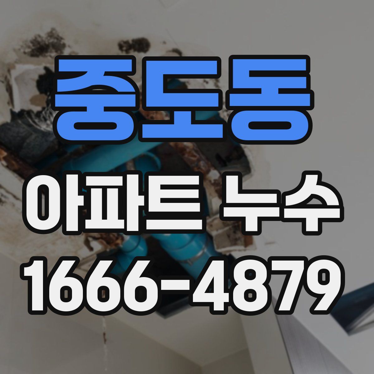 중도동 아파트 누수