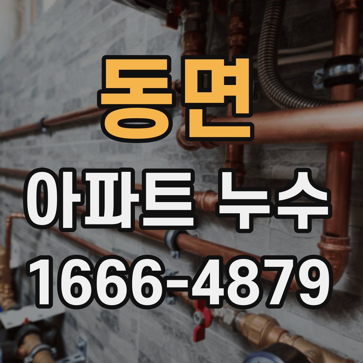 동면 아파트 누수