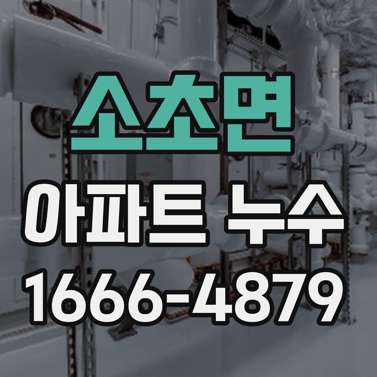 소초면 아파트 누수