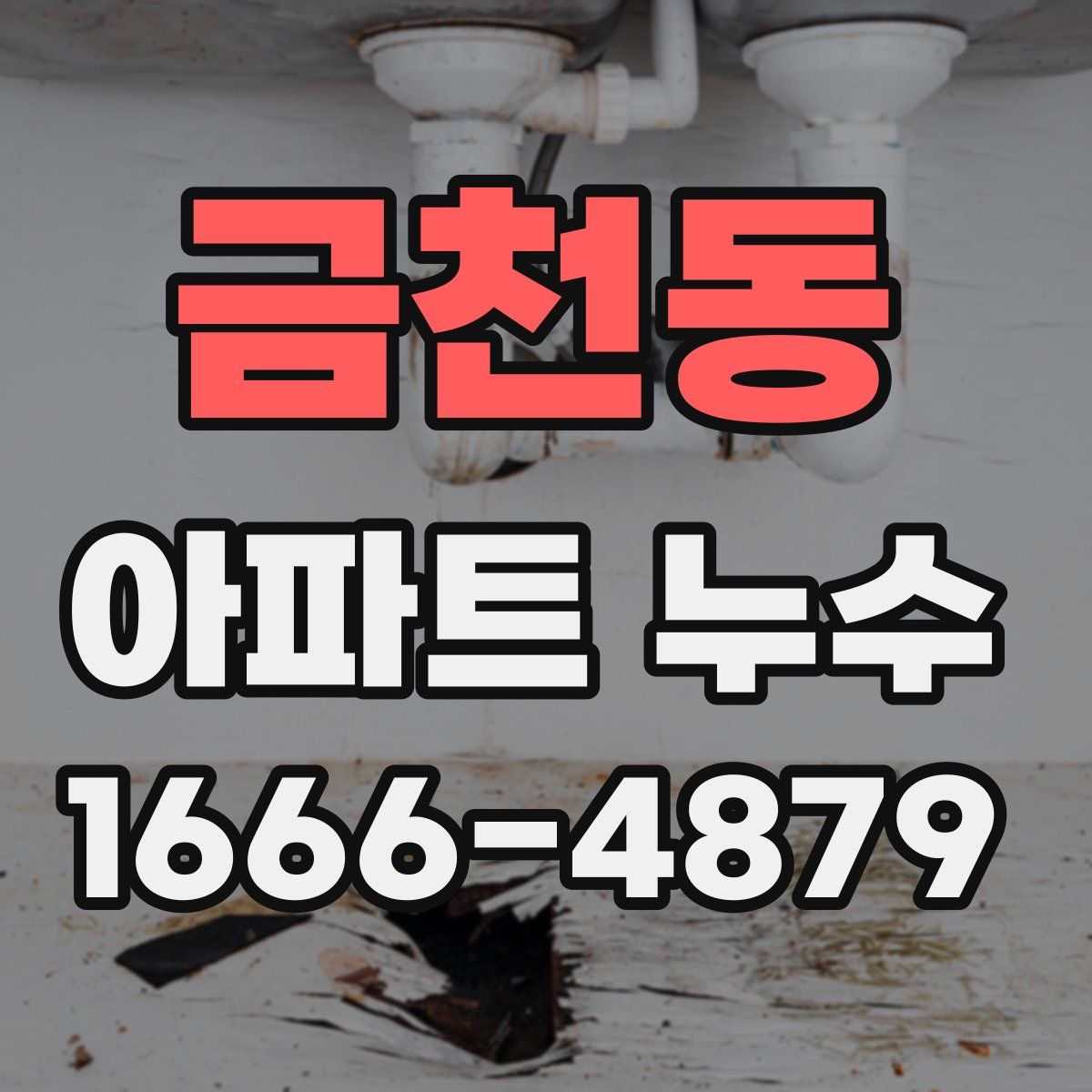 금천동 아파트 누수