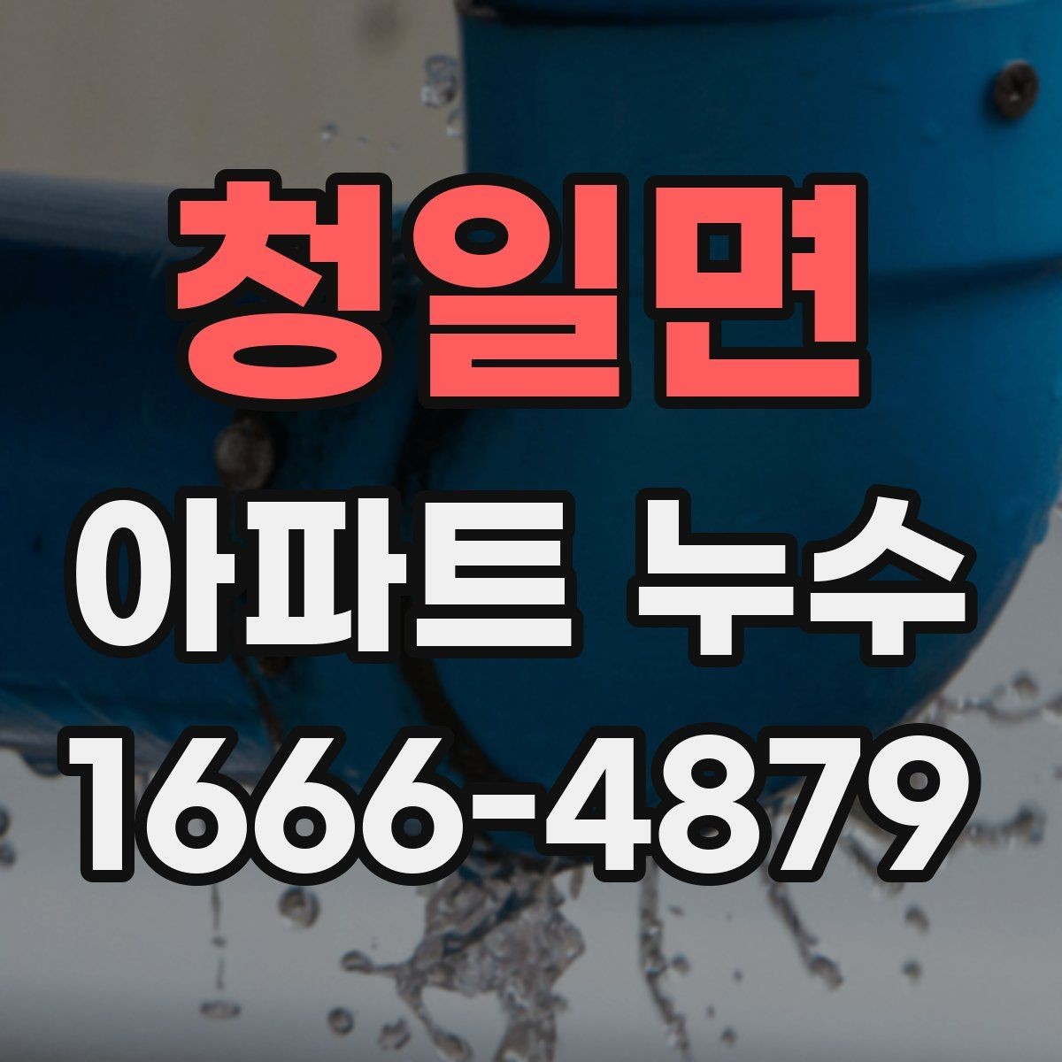 청일면 아파트 누수 초기 증상을 놓치지 않는 방법