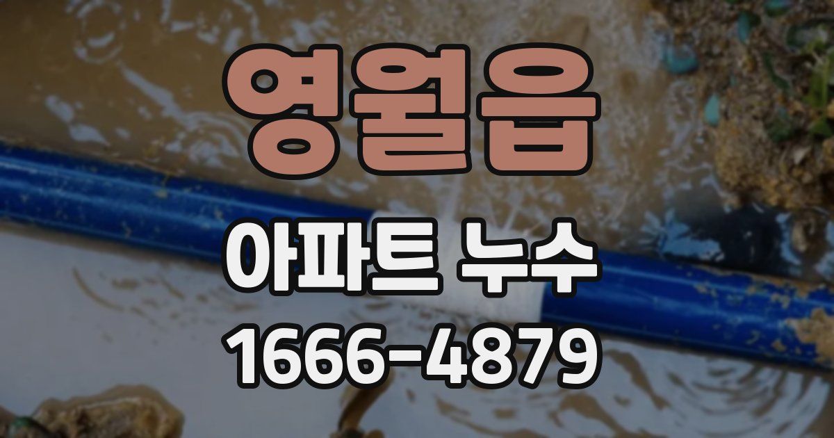 영월읍 아파트 누수