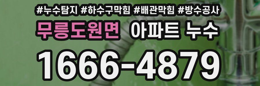 무릉도원면 아파트 누수