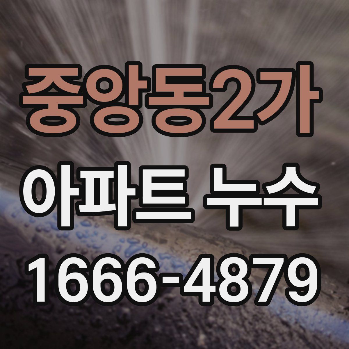 중앙동2가 아파트 누수