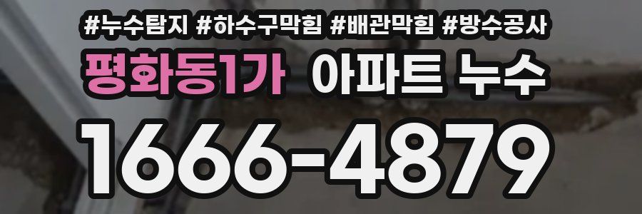 평화동1가 아파트 누수