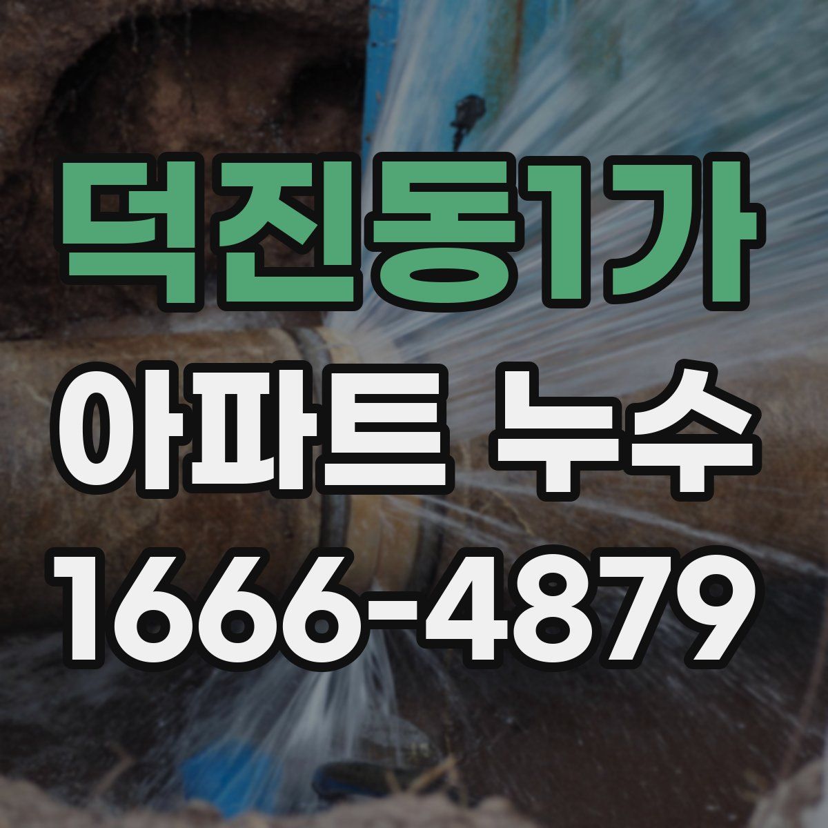 덕진동1가 아파트 누수