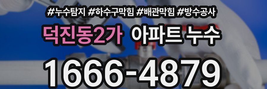 덕진동2가 아파트 누수