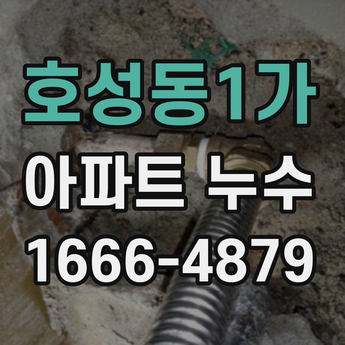 호성동1가 아파트 누수