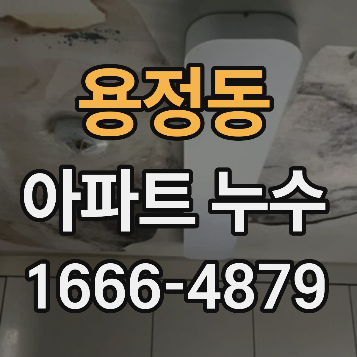 용정동 아파트 누수