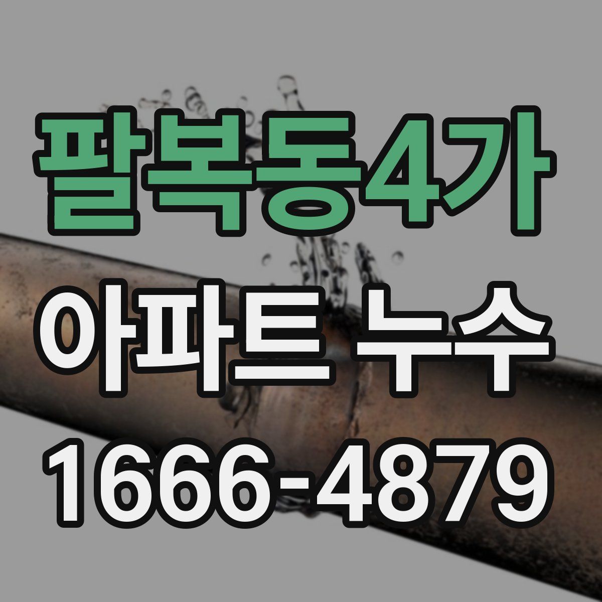 팔복동4가 아파트 누수