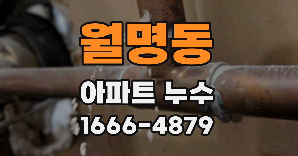 월명동 아파트 누수