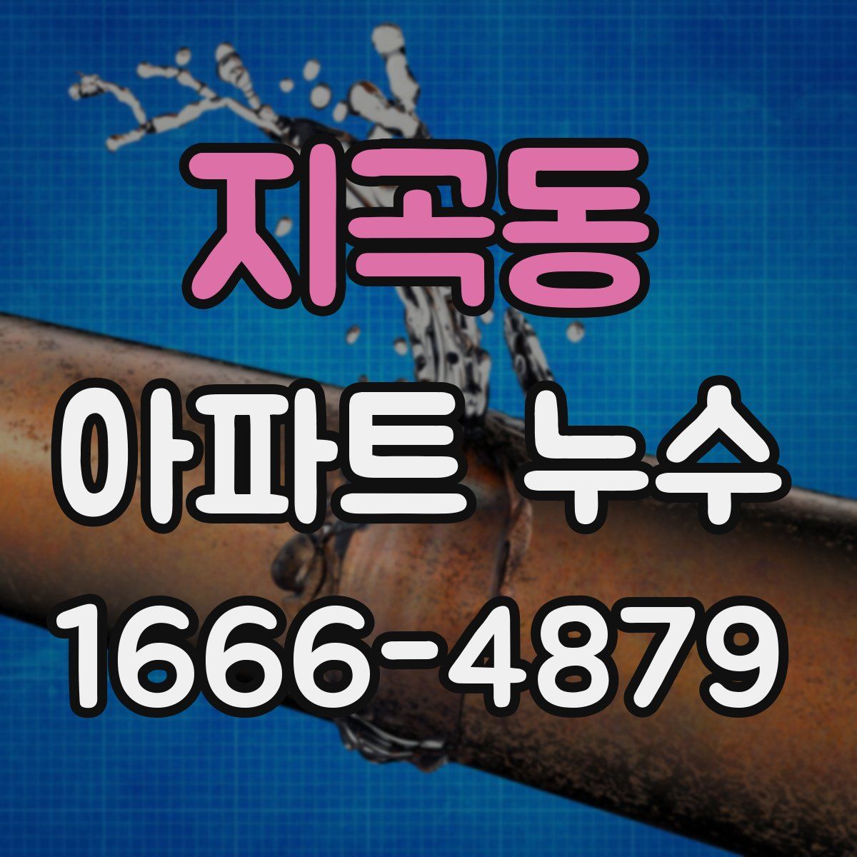 지곡동 아파트 누수